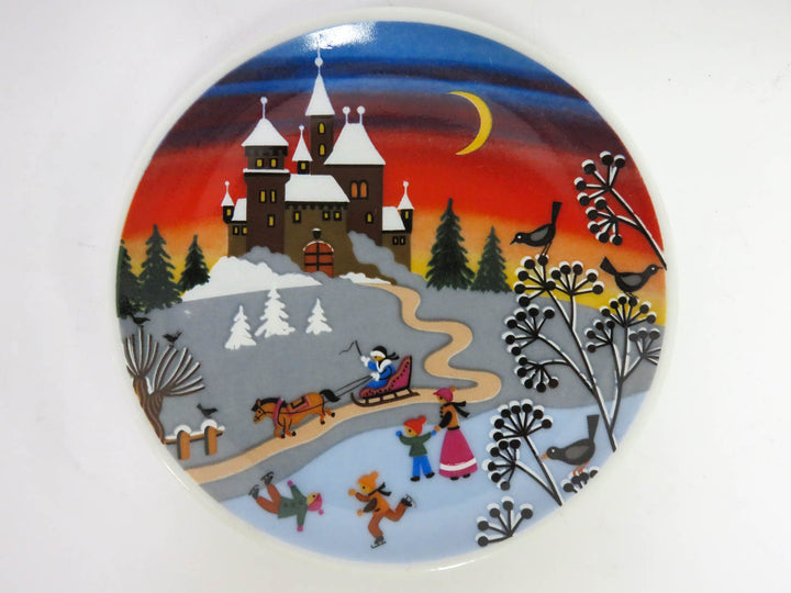 Mini Plates with Season Patterns