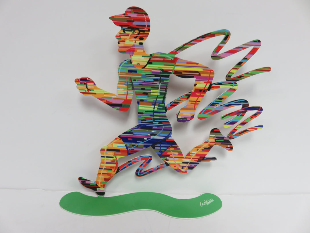 David Gerstein Jog-Man Sculpture