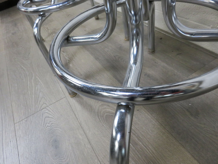 Pair of Retro Diner Counter Stools