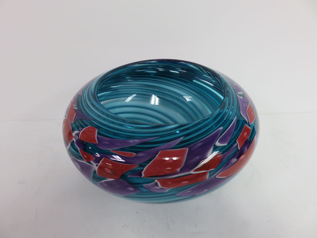 Chip Jones Art Glass Bowl