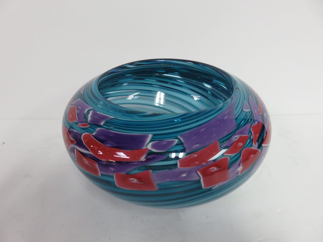 Chip Jones Art Glass Bowl