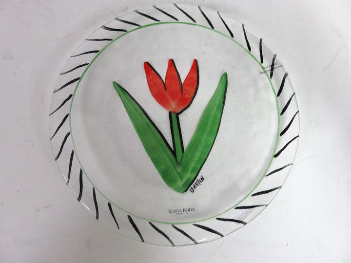 Kosta Boda Tulip Plate