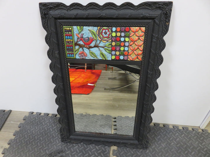 Artisan Crafted Signed Mirror