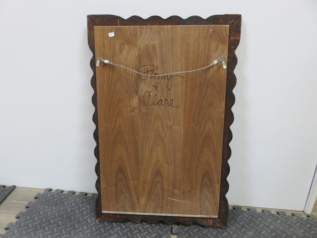 Artisan Crafted Signed Mirror