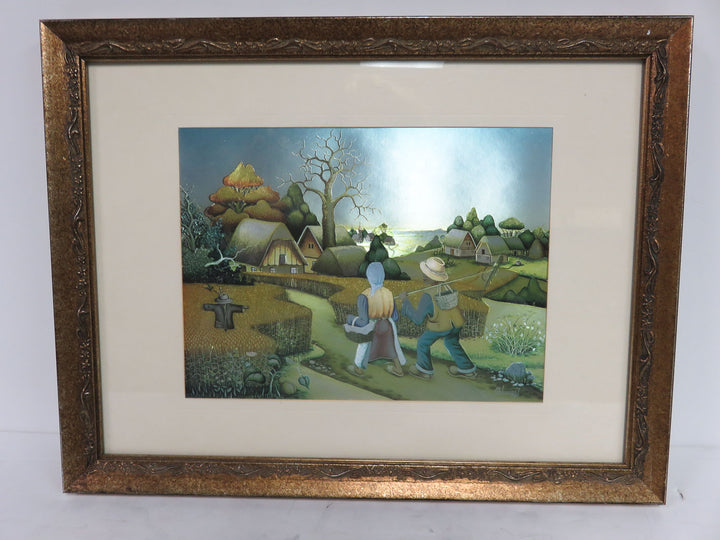 Vintage Foil Art Print