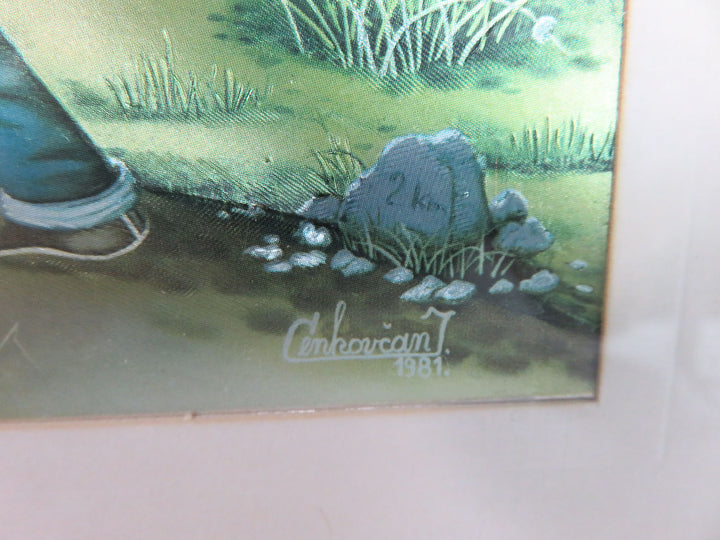 Vintage Foil Art Print