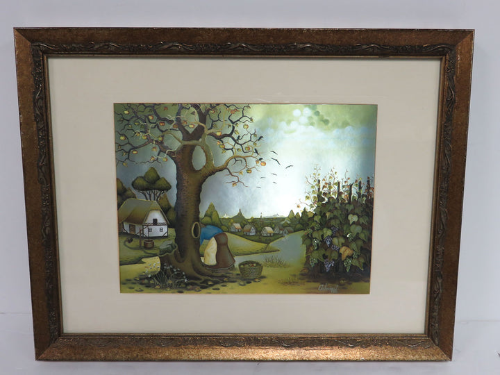 Vintage Foil Art Print