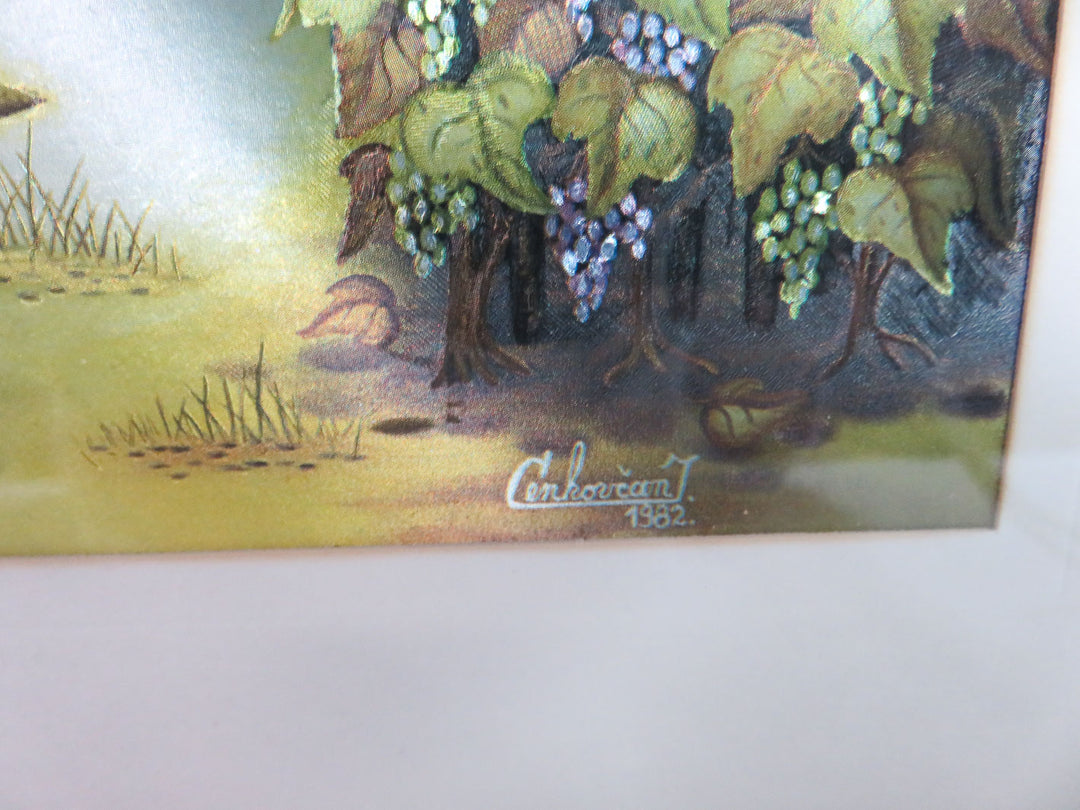 Vintage Foil Art Print