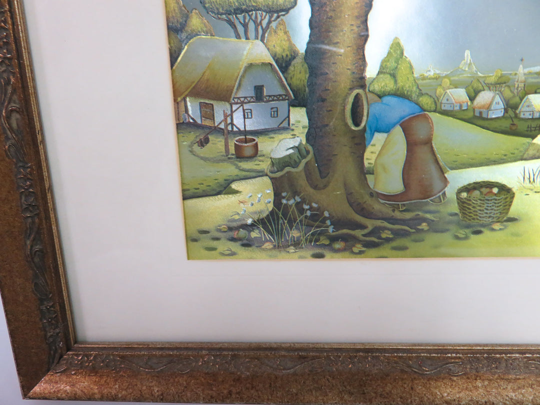 Vintage Foil Art Print