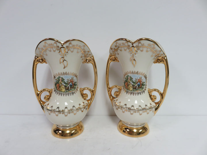 Pair of Abington Vases