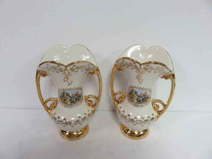 Pair of Abington Vases