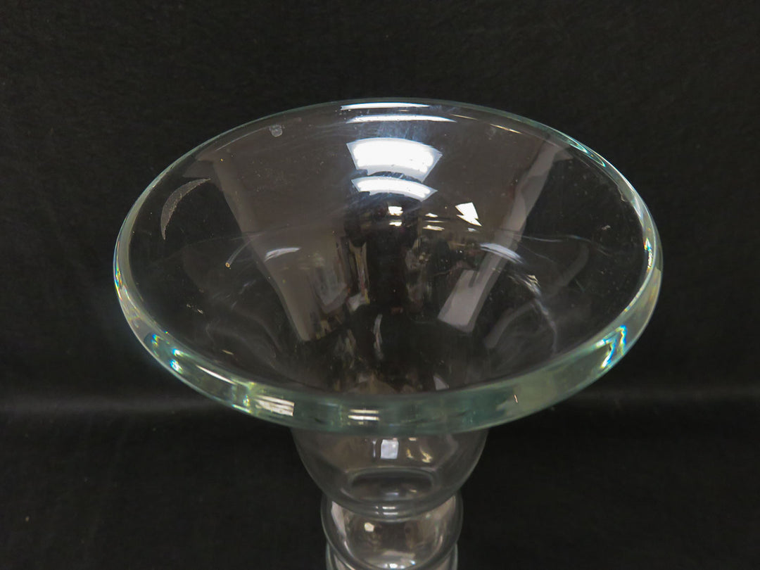 Candlestick Clear Vase