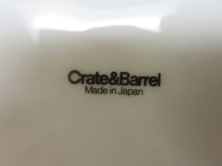 Crate & Barrel Plate Set