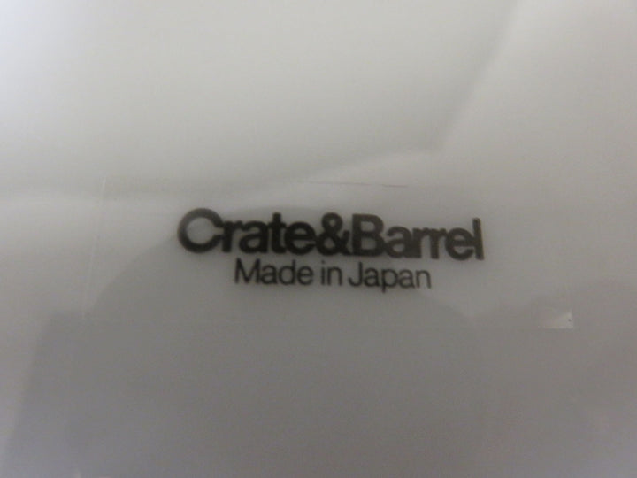 Crate & Barrel Plate Set