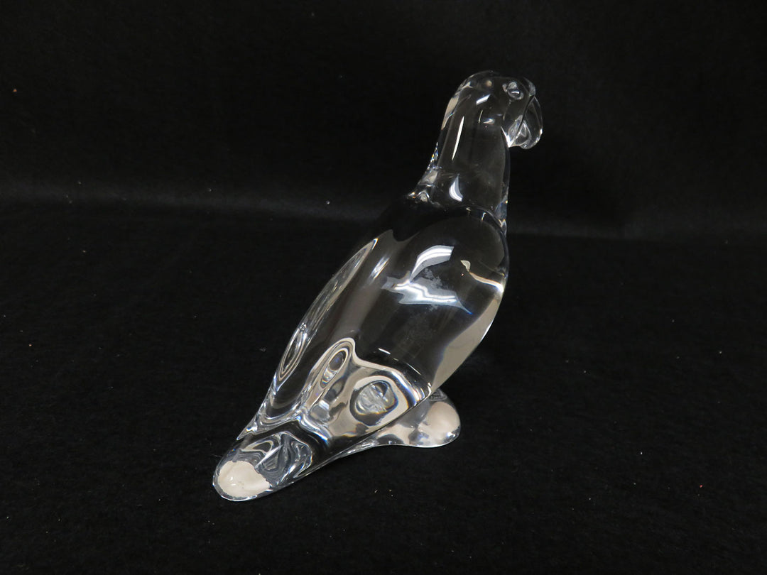 Baccarat Parrot Figurine