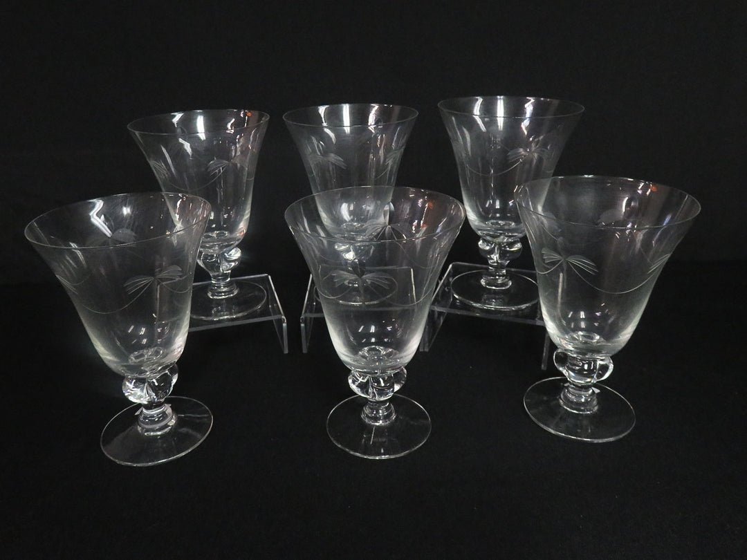 Stemmed Water Glasses