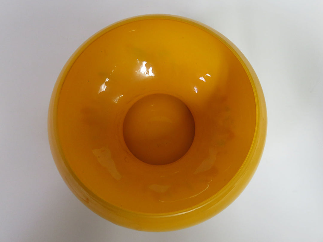 Round Art Glass Vase