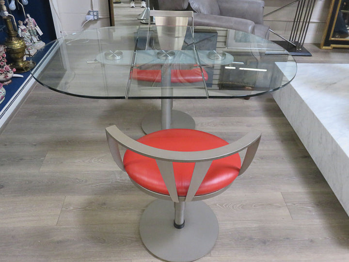 Contemporary Dining Table with Chairs