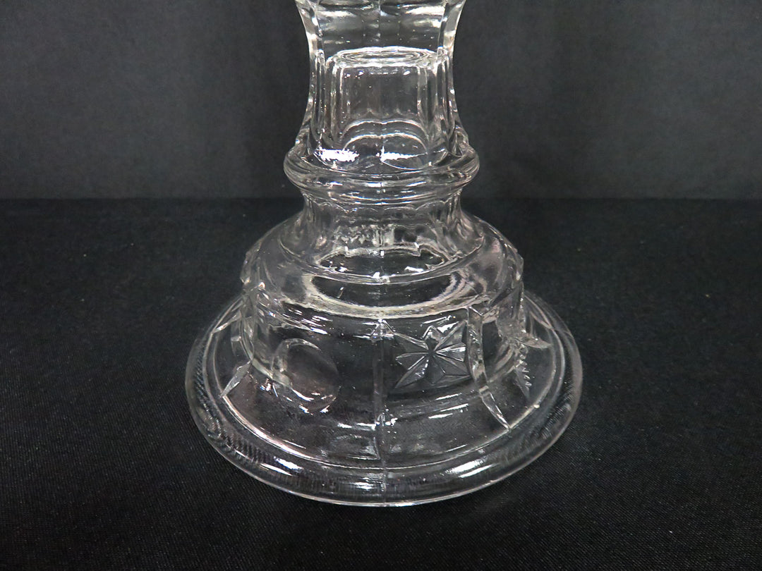 Vintage Glass Footed Compote