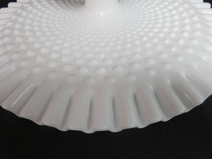 Milk Glass Cake Stand