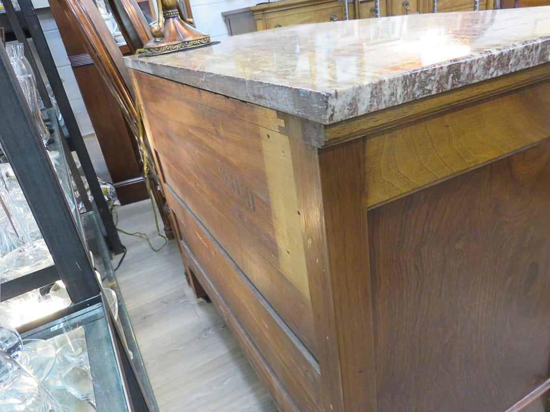 Marble Topped Cabinet