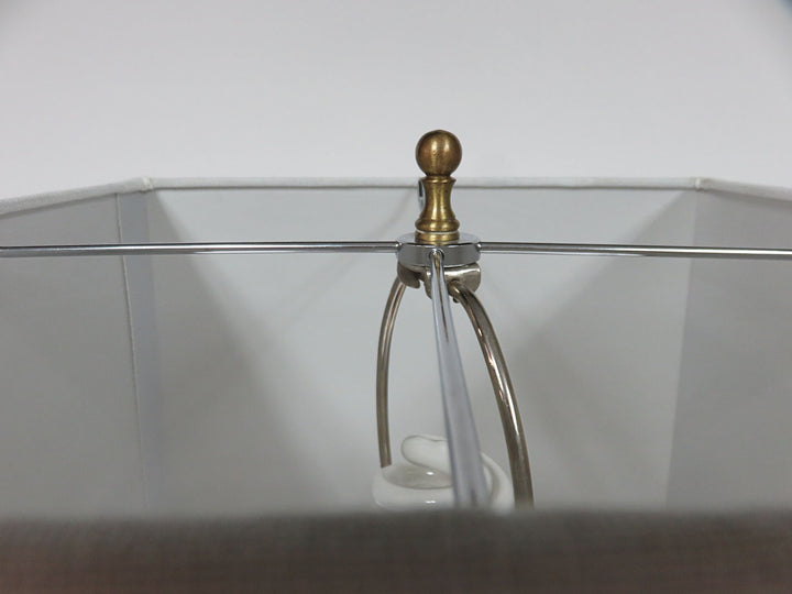 Brushed Nickel Table Lamp