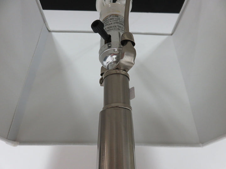 Brushed Nickel Table Lamp
