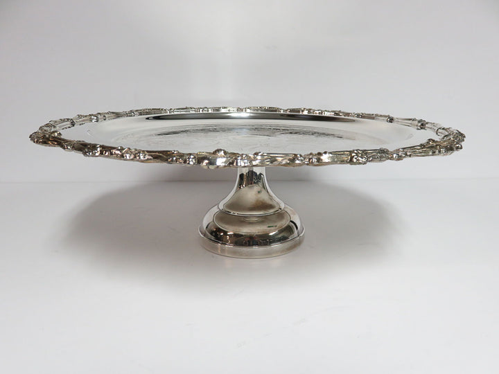 Crosby Silverplate Dessert Stand