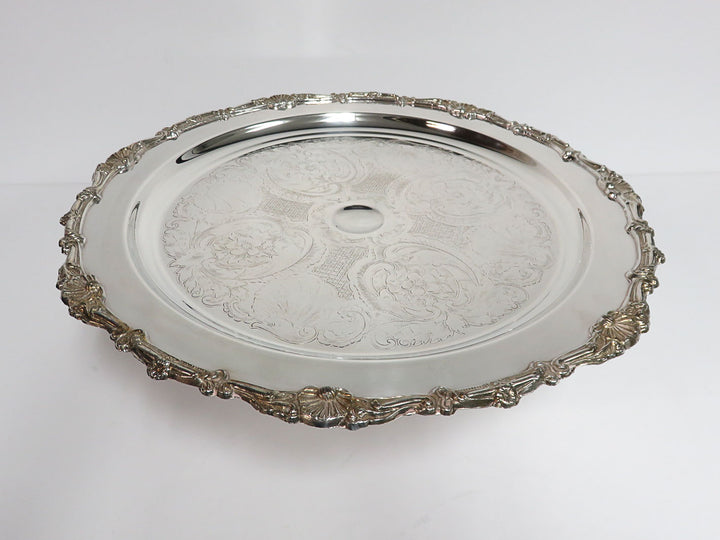 Crosby Silverplate Dessert Stand