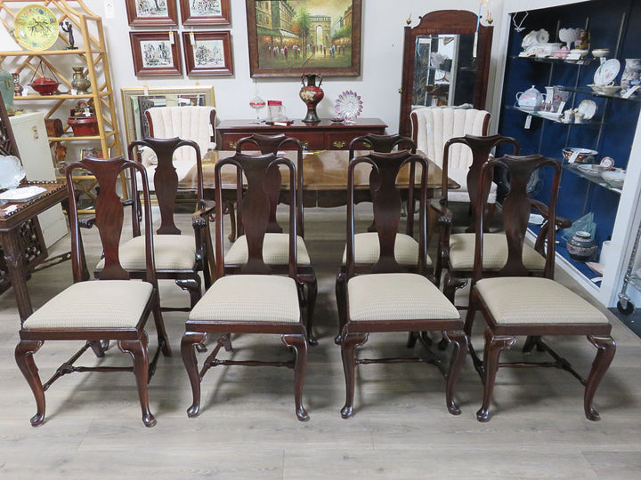 Eight Mahogany Dining Chairs