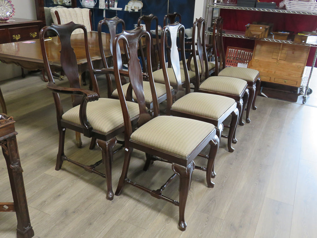 Eight Mahogany Dining Chairs