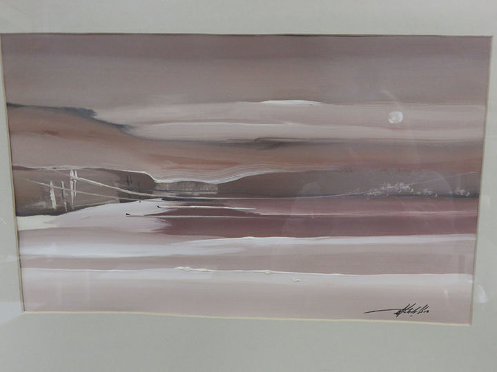 Desert Landscape Oil Painting