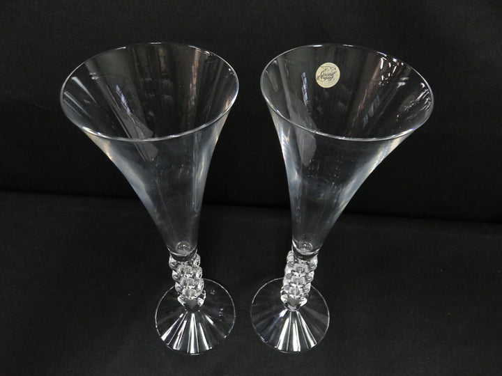 Cristal D'Arques Champagne Flute Duo