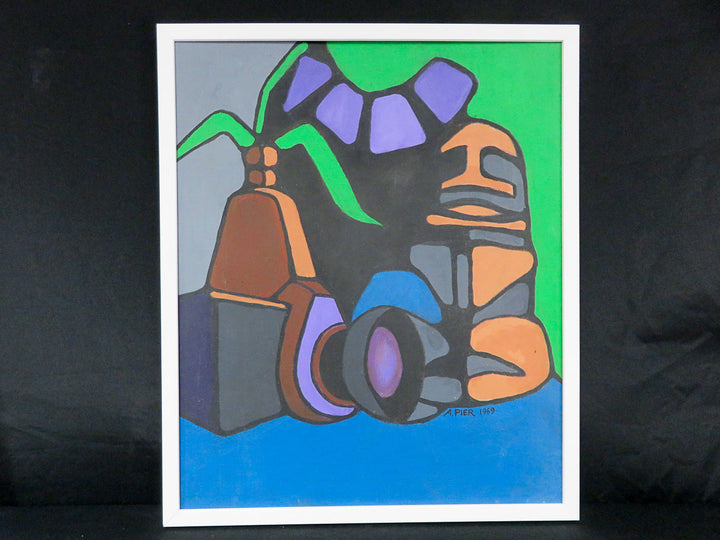 Original Abstract Oil Painting