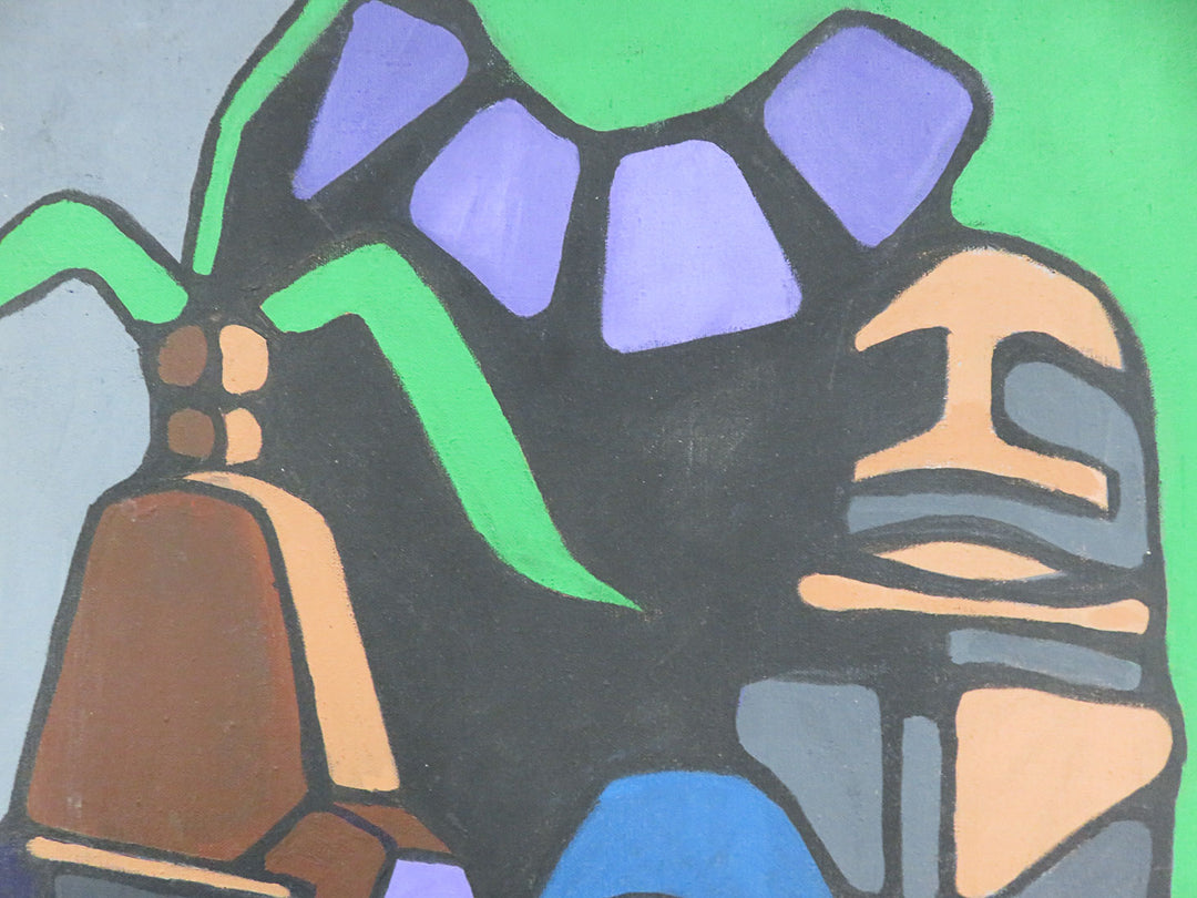 Original Abstract Oil Painting