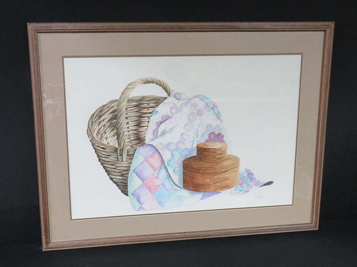 Still Life Watercolor Painting - Original