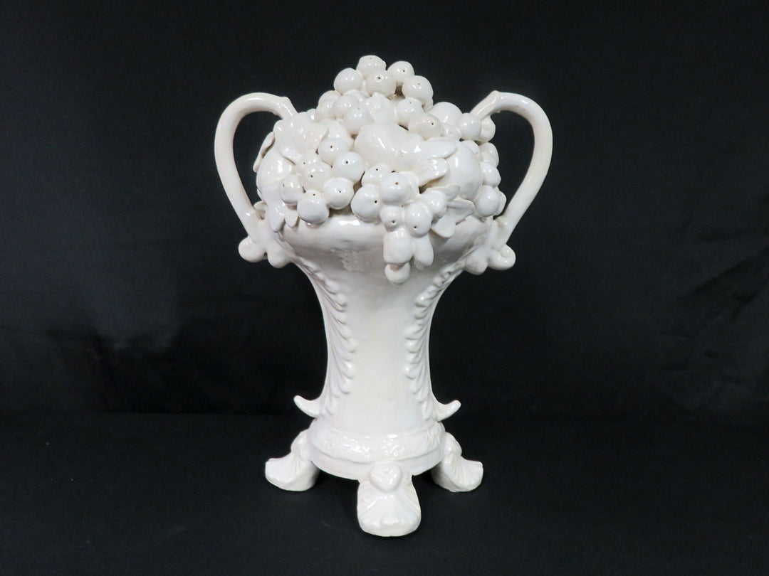 Scultped Fruit in Urn Centerpiece