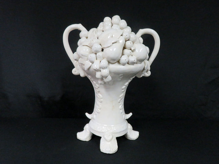 Scultped Fruit in Urn Centerpiece