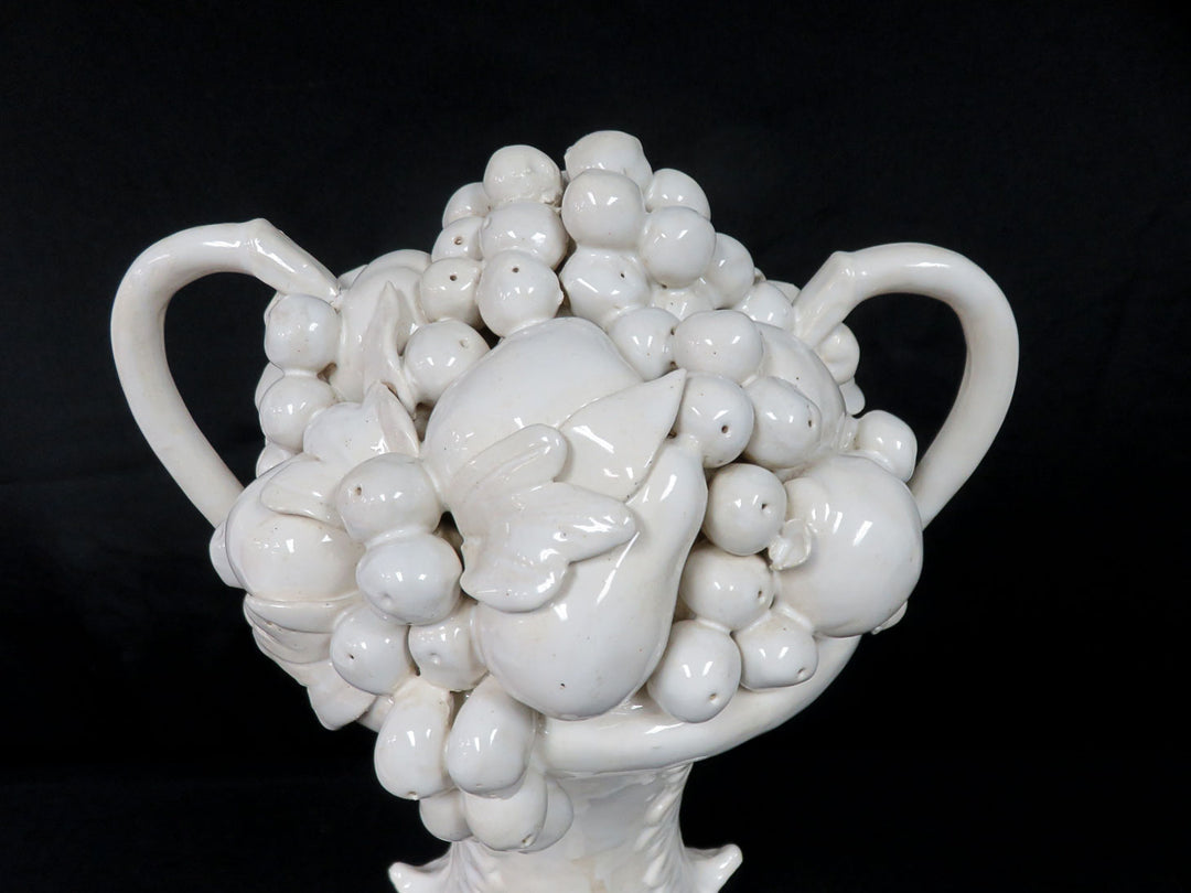 Scultped Fruit in Urn Centerpiece