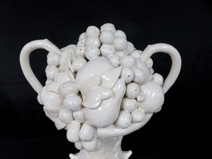 Scultped Fruit in Urn Centerpiece