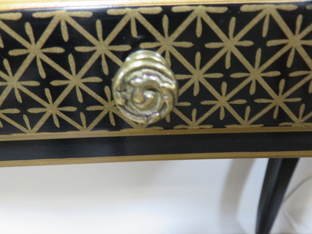 Drexel Heritage Chinoiserie Console Table with Benches