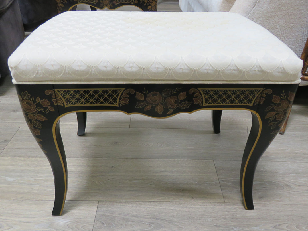 Drexel Heritage Chinoiserie Console Table with Benches