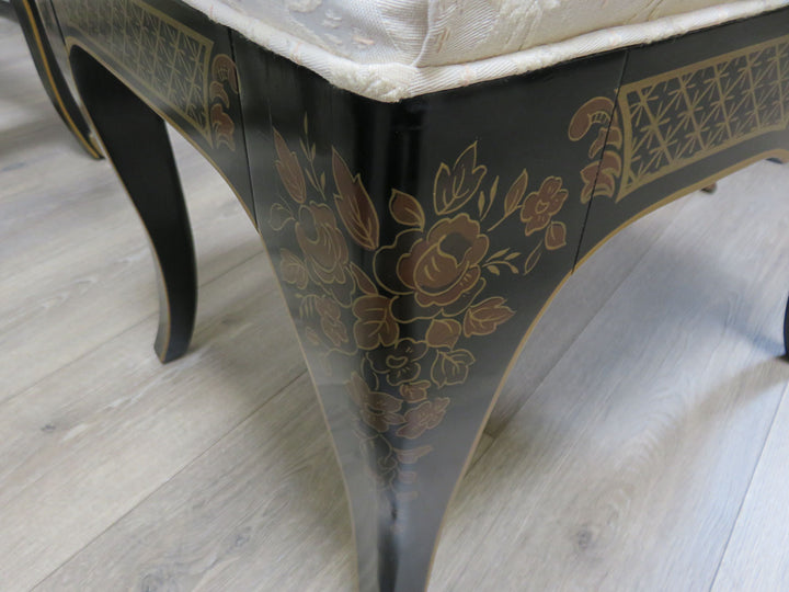 Drexel Heritage Chinoiserie Console Table with Benches