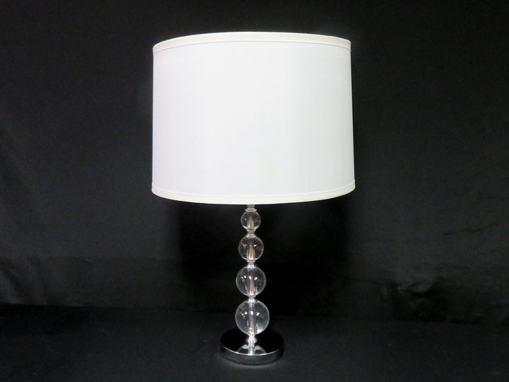 Clear Orb Table Lamp