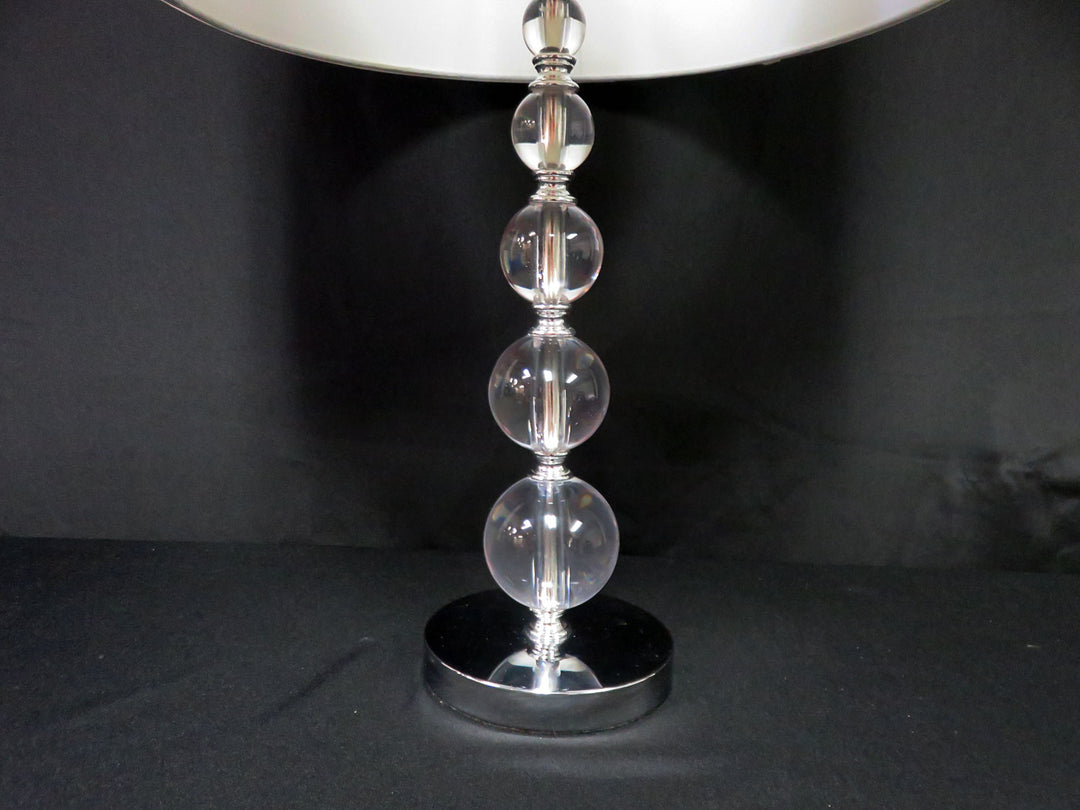 Clear Orb Table Lamp
