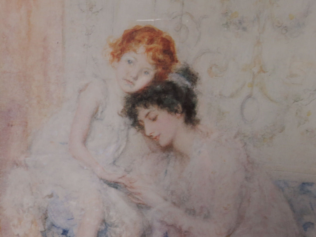 M. L.Gow Print of Mother and Child