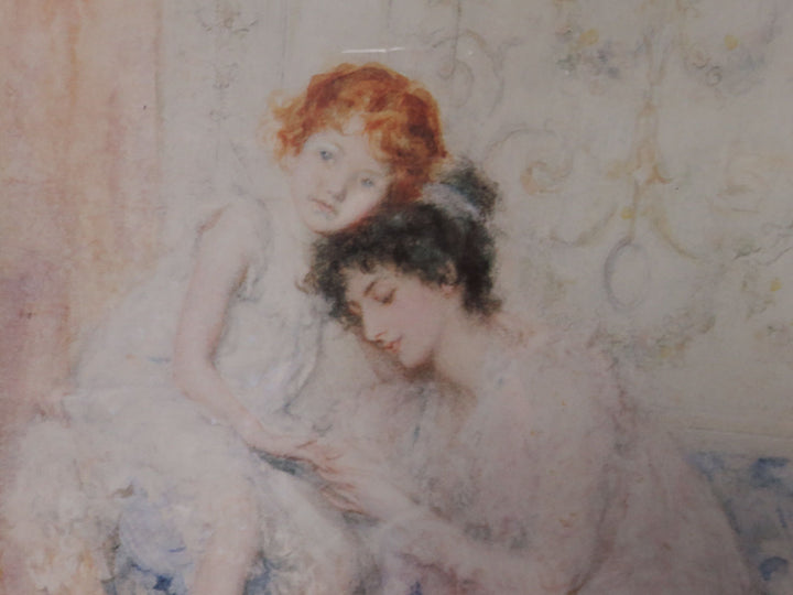 M. L.Gow Print of Mother and Child