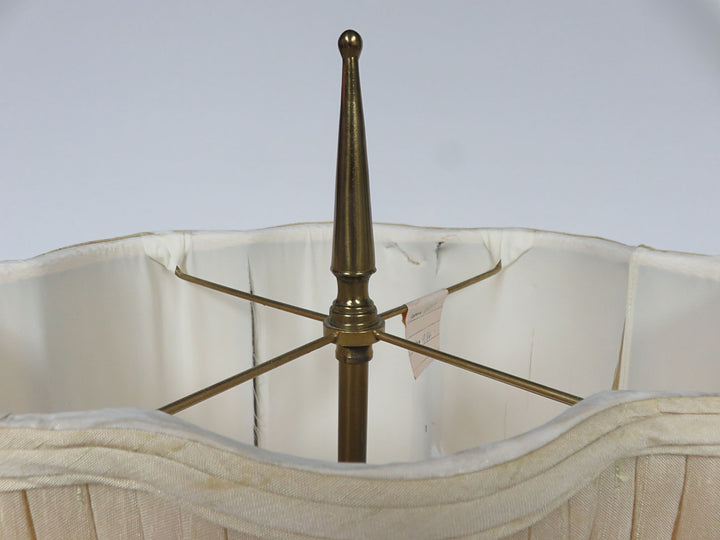 Brass Two-Armed Table Lamp