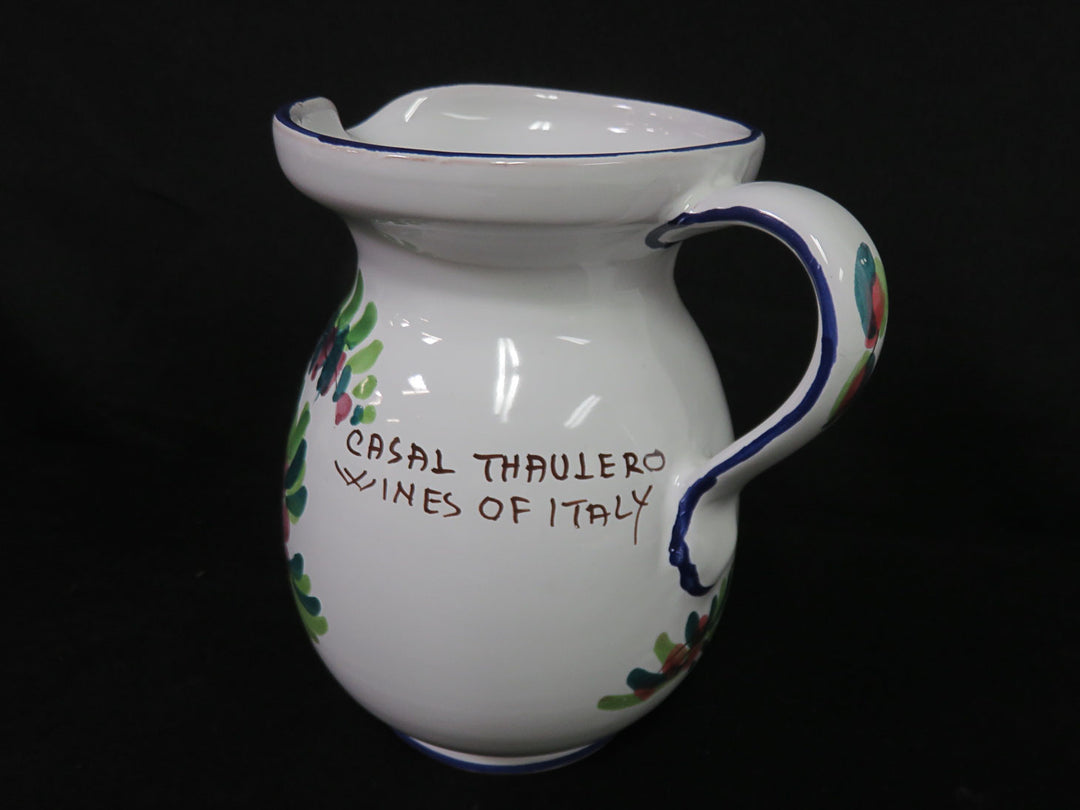 Deruta Wine Pitcher