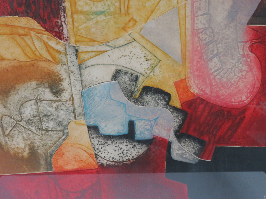Gerard Fitremann Abstract Etching